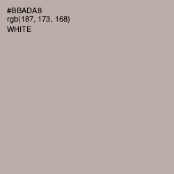 #BBADA8 - Silk Color Image