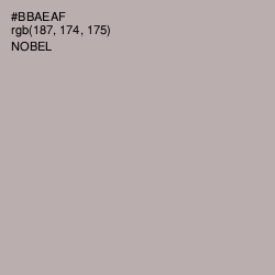 #BBAEAF - Nobel Color Image