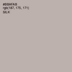 #BBAFAB - Silk Color Image