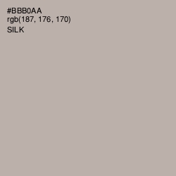 #BBB0AA - Silk Color Image