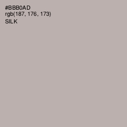 #BBB0AD - Silk Color Image