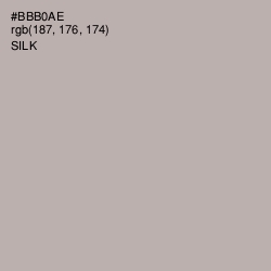 #BBB0AE - Silk Color Image