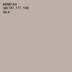 #BBB1A9 - Silk Color Image