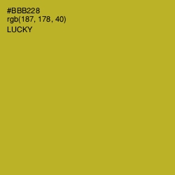 #BBB228 - Lucky Color Image