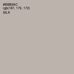 #BBB3AC - Silk Color Image