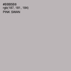 #BBB5B8 - Pink Swan Color Image