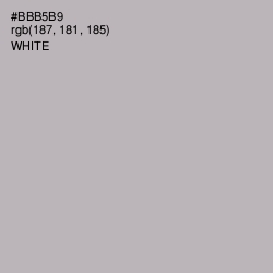 #BBB5B9 - Pink Swan Color Image