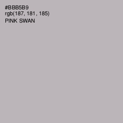 #BBB5B9 - Pink Swan Color Image