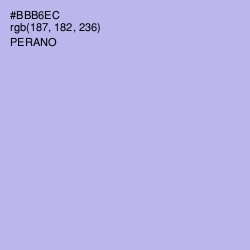 #BBB6EC - Perano Color Image