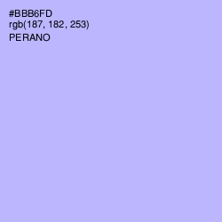 #BBB6FD - Perano Color Image