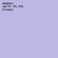 #BBB9E4 - Perano Color Image