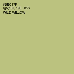 #BBC17F - Wild Willow Color Image