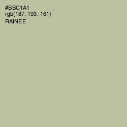#BBC1A1 - Rainee Color Image