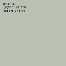#BBC1B2 - Green Spring Color Image