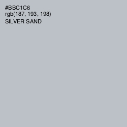 #BBC1C6 - Silver Sand Color Image