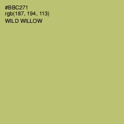 #BBC271 - Wild Willow Color Image