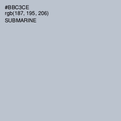 #BBC3CE - Submarine Color Image