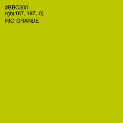 #BBC500 - Rio Grande Color Image