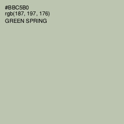 #BBC5B0 - Green Spring Color Image