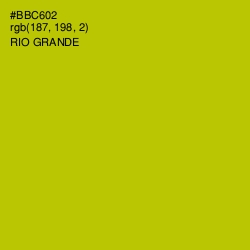 #BBC602 - Rio Grande Color Image