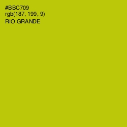 #BBC709 - Rio Grande Color Image