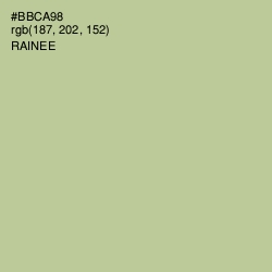 #BBCA98 - Rainee Color Image