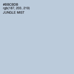 #BBCBDB - Jungle Mist Color Image