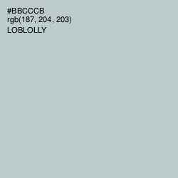 #BBCCCB - Loblolly Color Image