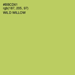 #BBCD61 - Wild Willow Color Image