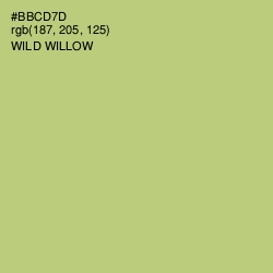 #BBCD7D - Wild Willow Color Image