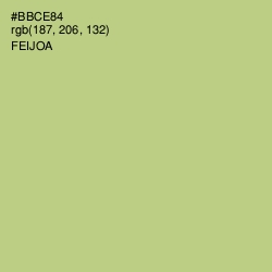 #BBCE84 - Feijoa Color Image