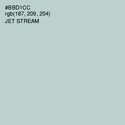 #BBD1CC - Jet Stream Color Image