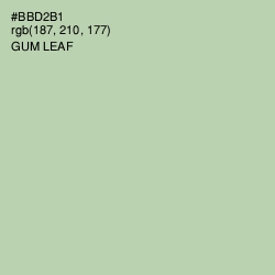 #BBD2B1 - Gum Leaf Color Image