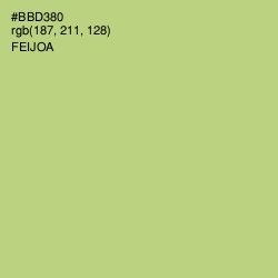 #BBD380 - Feijoa Color Image