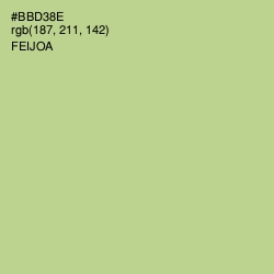 #BBD38E - Feijoa Color Image