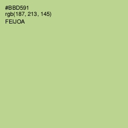 #BBD591 - Feijoa Color Image