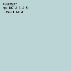 #BBD5D7 - Jungle Mist Color Image