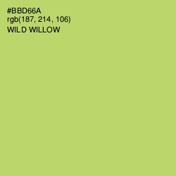 #BBD66A - Wild Willow Color Image