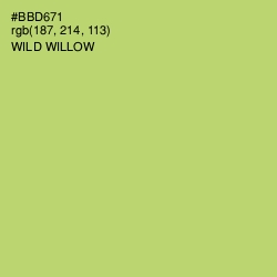 #BBD671 - Wild Willow Color Image