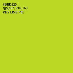 #BBD825 - Key Lime Pie Color Image