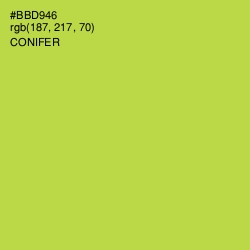 #BBD946 - Conifer Color Image