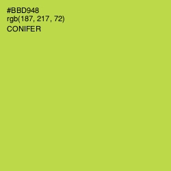 #BBD948 - Conifer Color Image