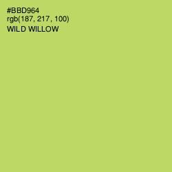 #BBD964 - Wild Willow Color Image