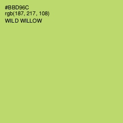 #BBD96C - Wild Willow Color Image