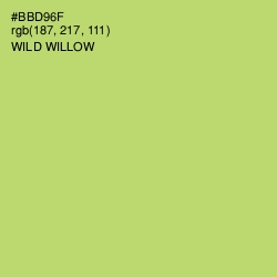 #BBD96F - Wild Willow Color Image