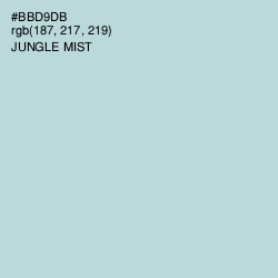 #BBD9DB - Jungle Mist Color Image