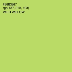 #BBDB67 - Wild Willow Color Image
