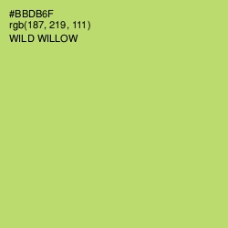 #BBDB6F - Wild Willow Color Image