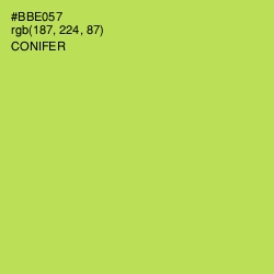 #BBE057 - Conifer Color Image