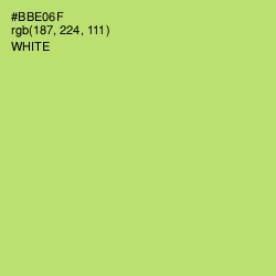 #BBE06F - Wild Willow Color Image